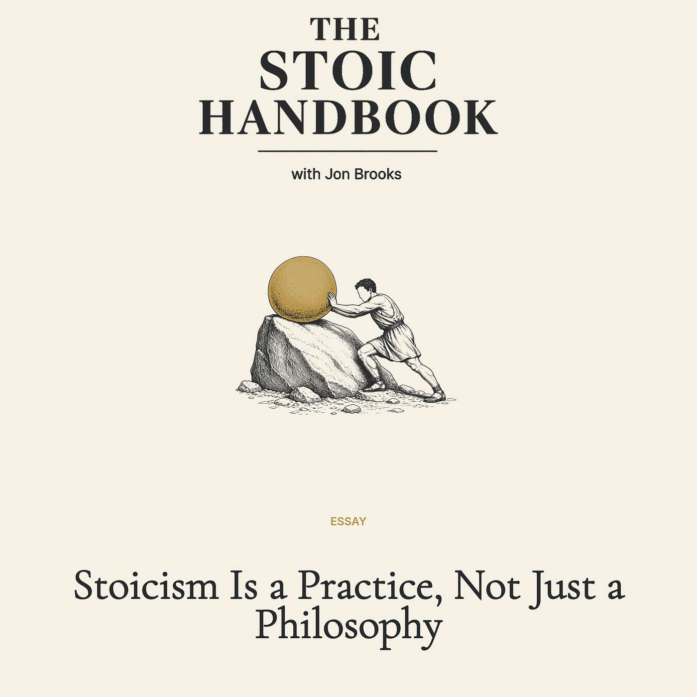 Stoicism Is a Practice, Not Just a Philosophy episode artwork