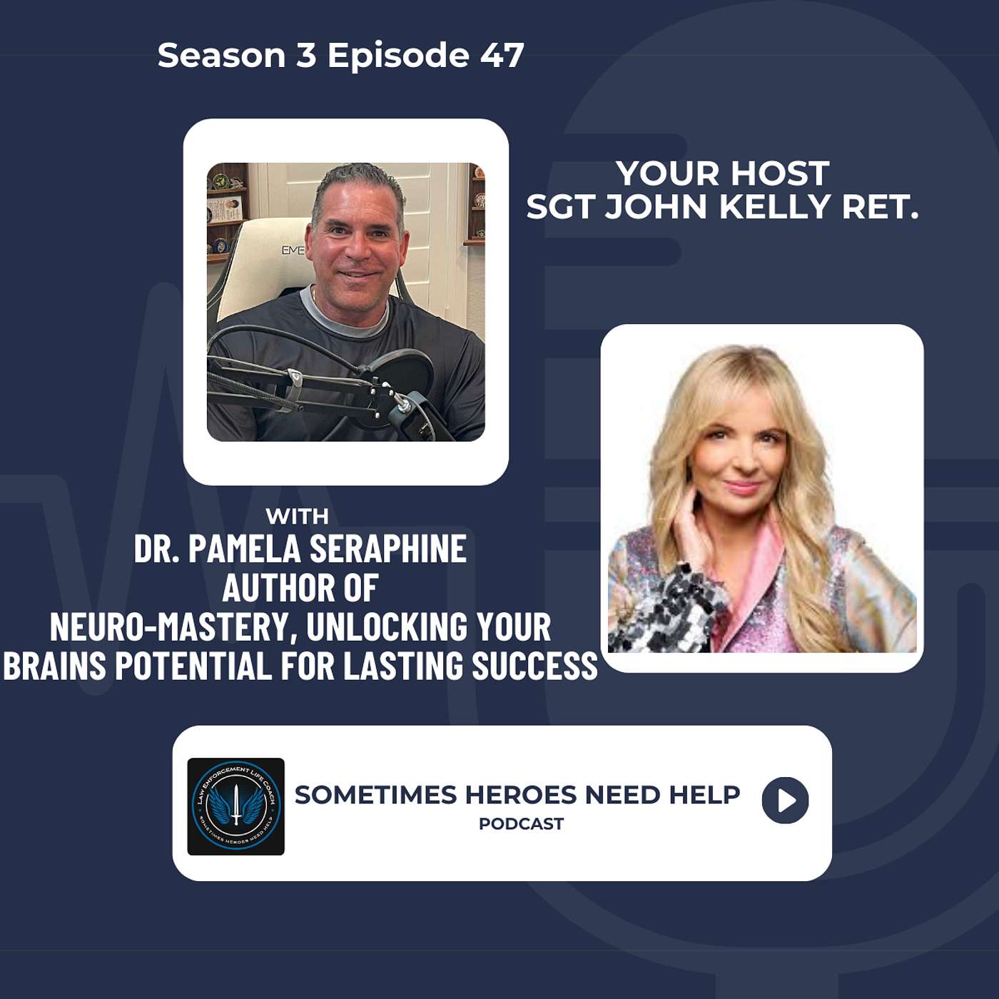 Dr Pamela Seraphine / Renowned Neuroscientist / Author of Neuro-Mastery, Unlocking Your Brain's Potential for Lasting Success
