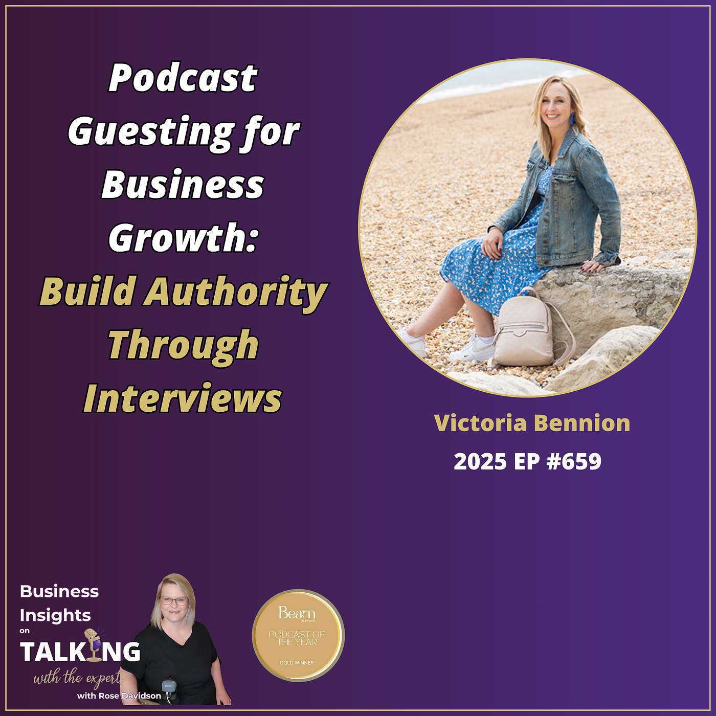 #659 Podcast Guesting for Business Growth: Build Authority Through Interviews with Victoria Bennion #659 Podcast Guesting for Business Growth: Build Authority Through Interviews with Victoria Bennion