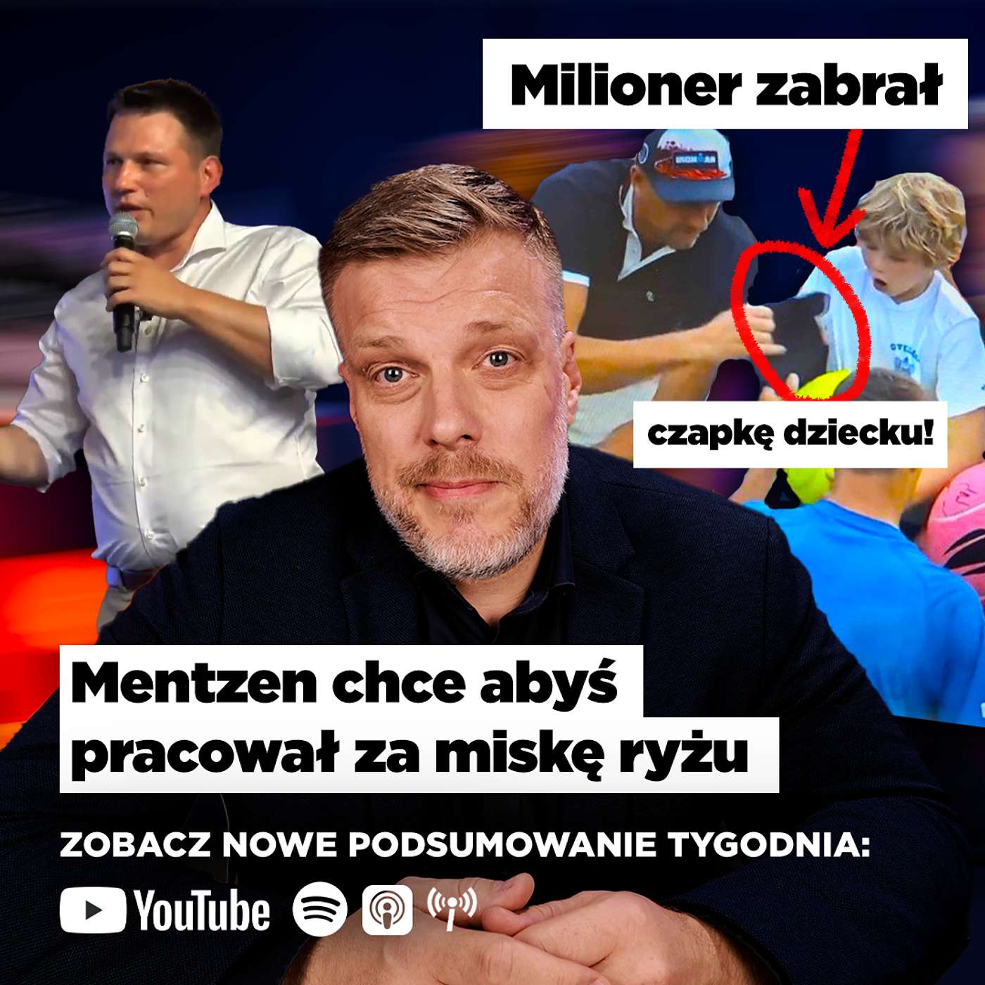 Milioner zabrał dziecku czapkę, Mentzen gada bzdury o ekonomii | Podsumowanie tygodnia Razem