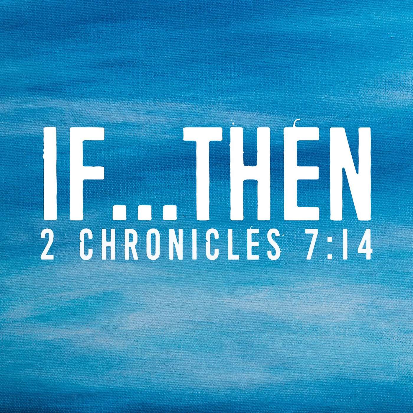 If ... then