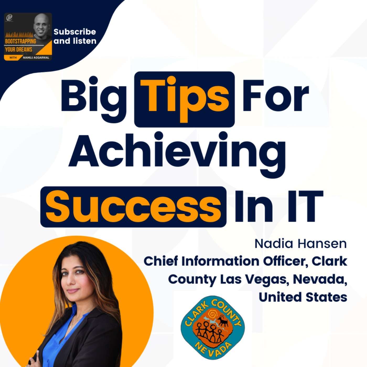 #247 Big Tips For Achieving  Success In IT | Nadia Hansen