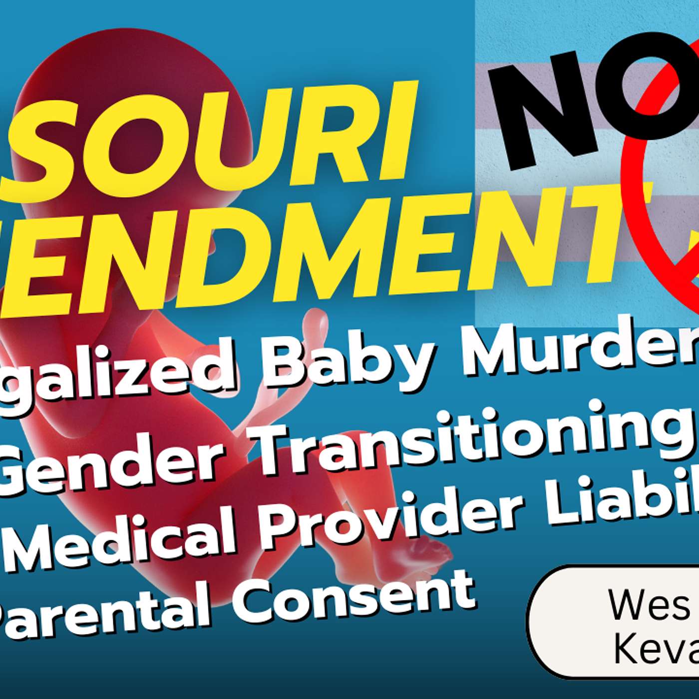 322. Missouri Amendment 3-Legalized Baby Murder and Child Gender Transitioning With No Medical-Provider Liability and No Parental Consent| Wes Scroggins and Kevan Meyers