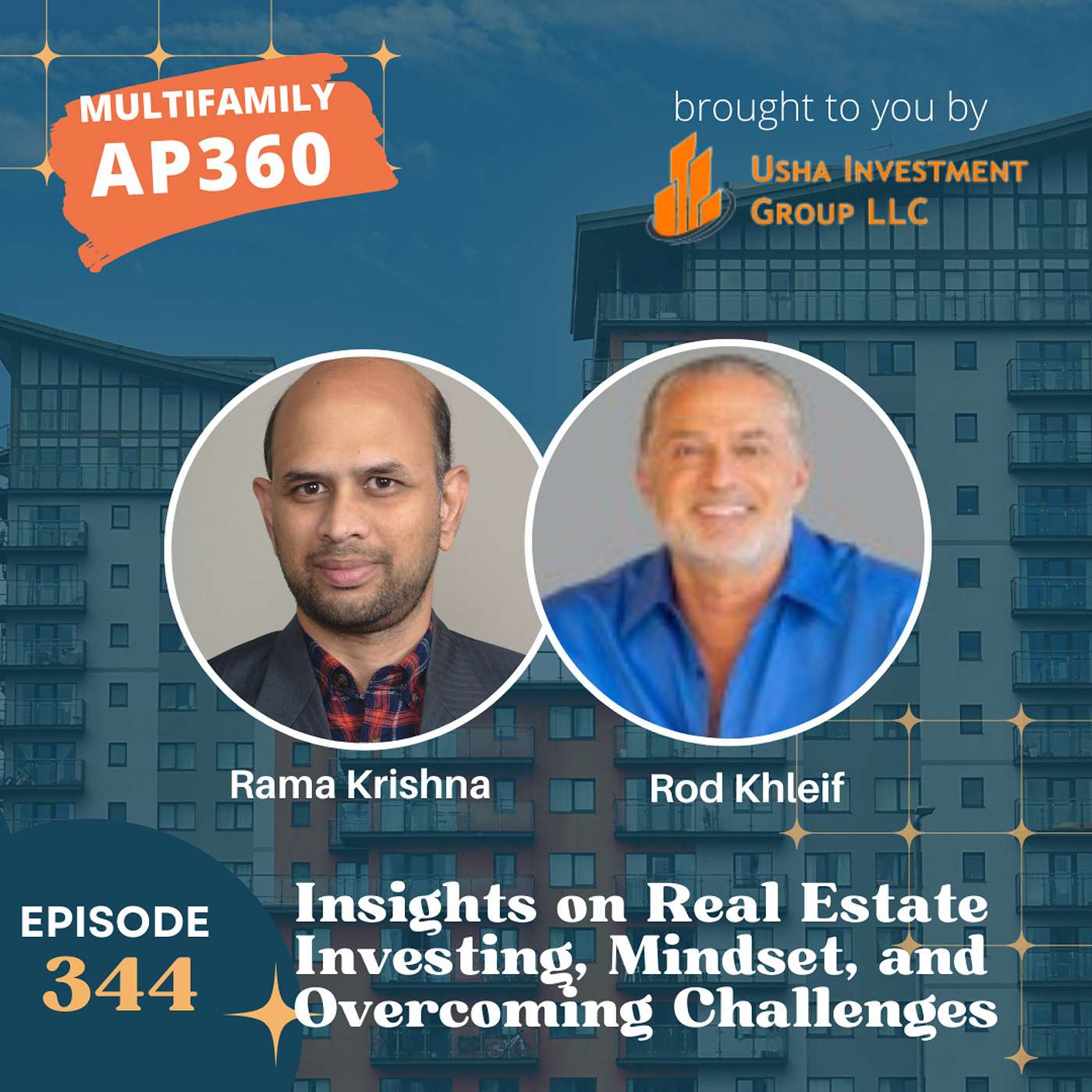 EP# 344 Rod Khleif's Insights on Real Estate Investing, Mindset, and Overcoming Challenges