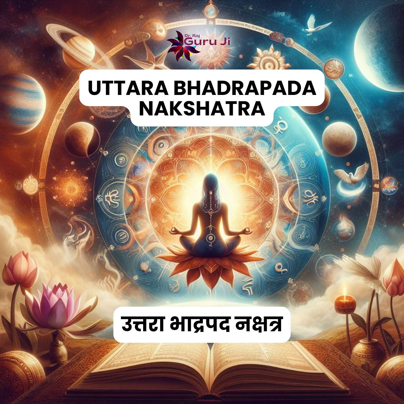 Famous Astrologer in Dubai, Guru Ji Dr. Raj, explains Uttara Bhadrapada Nakshatra through Vedic Astrology