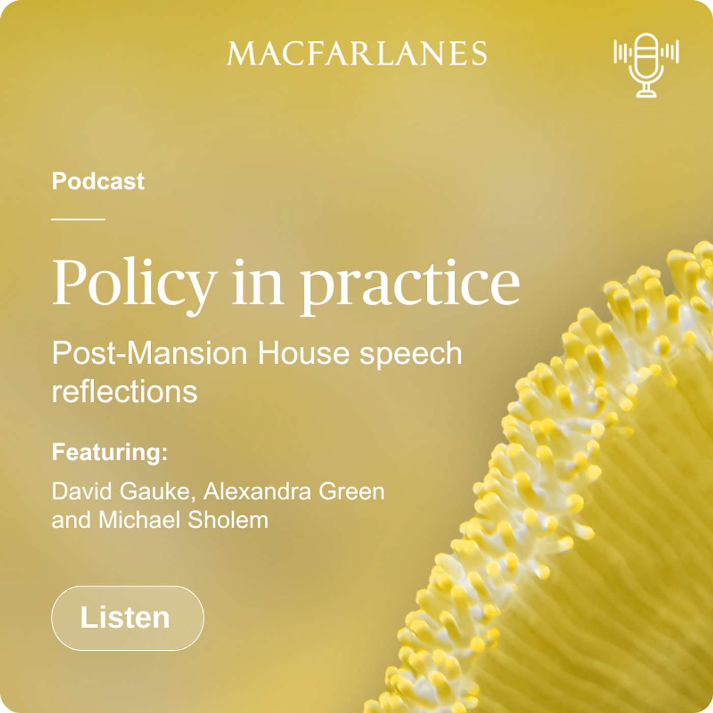 Policy in practice: Labour and financial services – post-Mansion House speech reflections