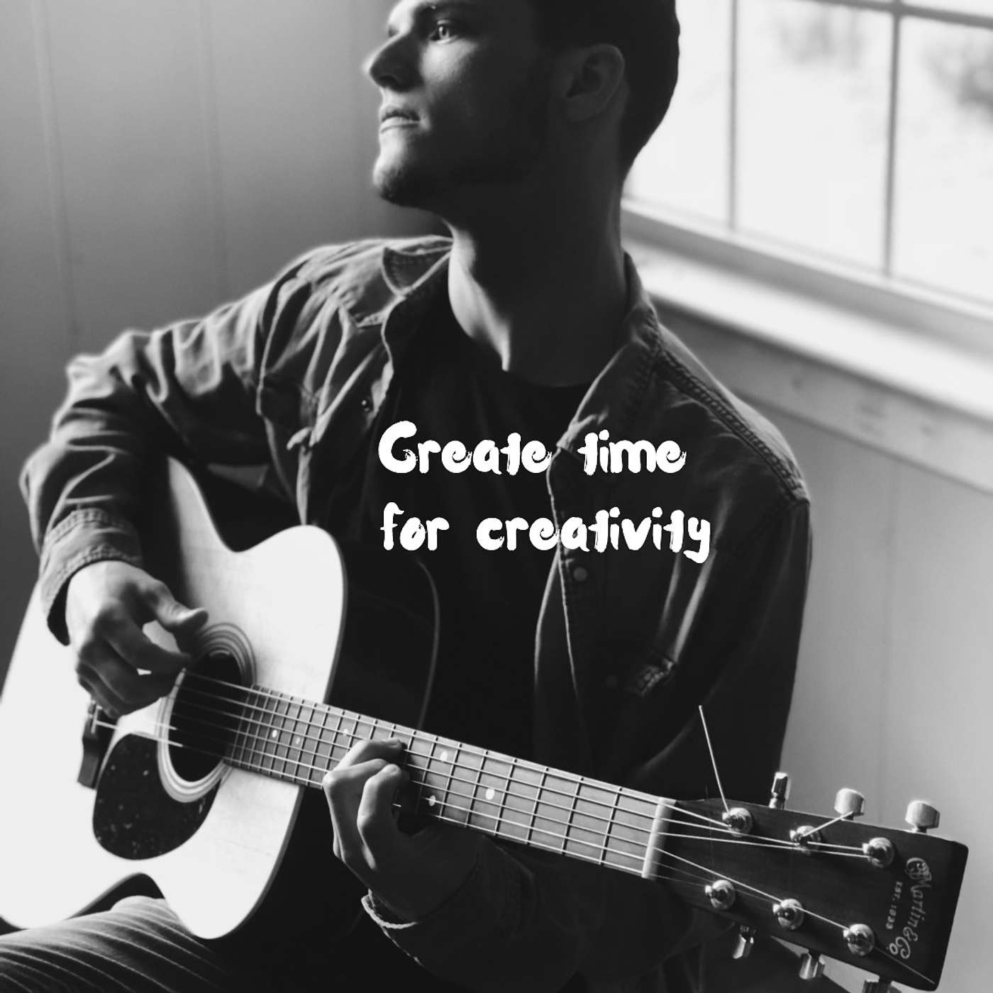 #195 Create time for creativity episode artwork
