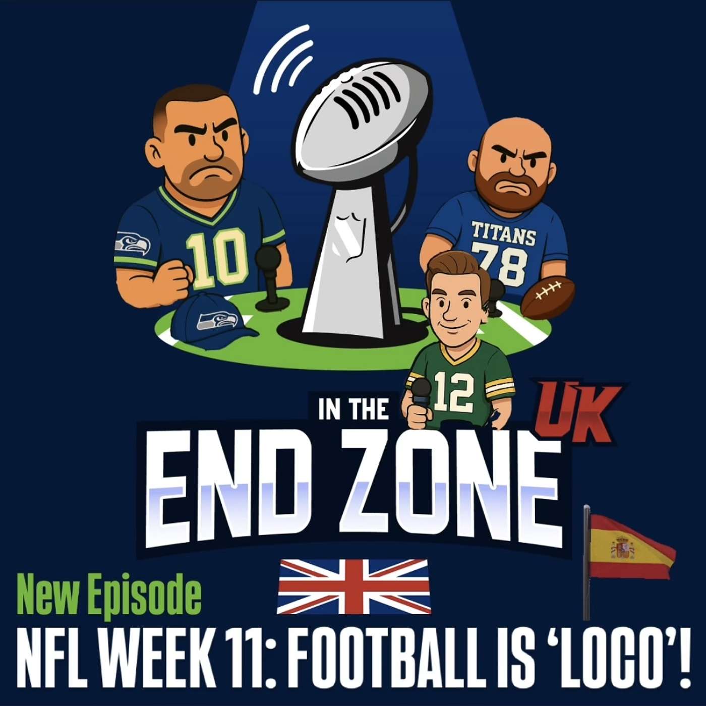 NFL 2025 – WEEK 11: Football is 'Loco'!