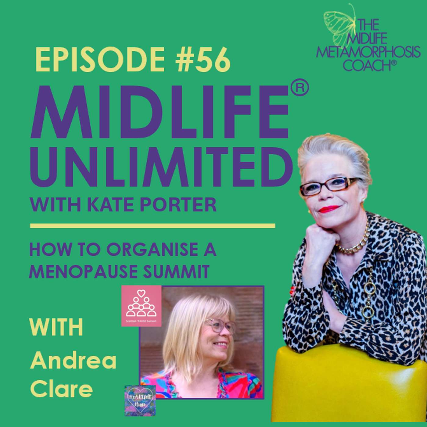 Episode #056 How to Organise a Menopause Summit with Guest Andrea Clare Episode #056 How to Organise a Menopause Summit with Guest Andrea Clare