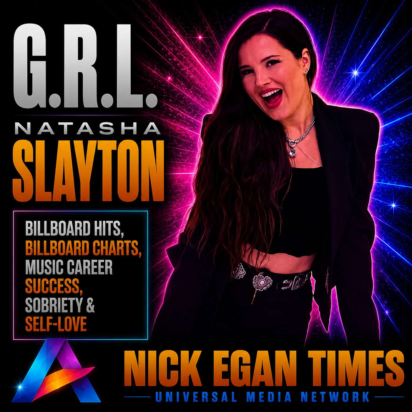 G.R.L. - Natasha Slayton Billboard Hits, Billboard Charts, Music Career Success, Sobriety & Self-Love | Nick Egan Times episode artwork
