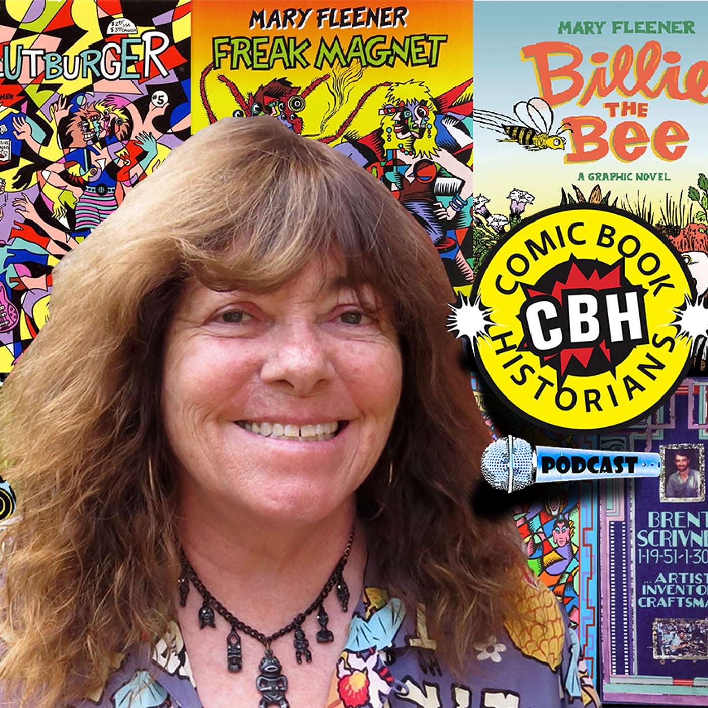 Mary Fleener, Queen of Comic Cubism with Alex Grand & Jim Thompson