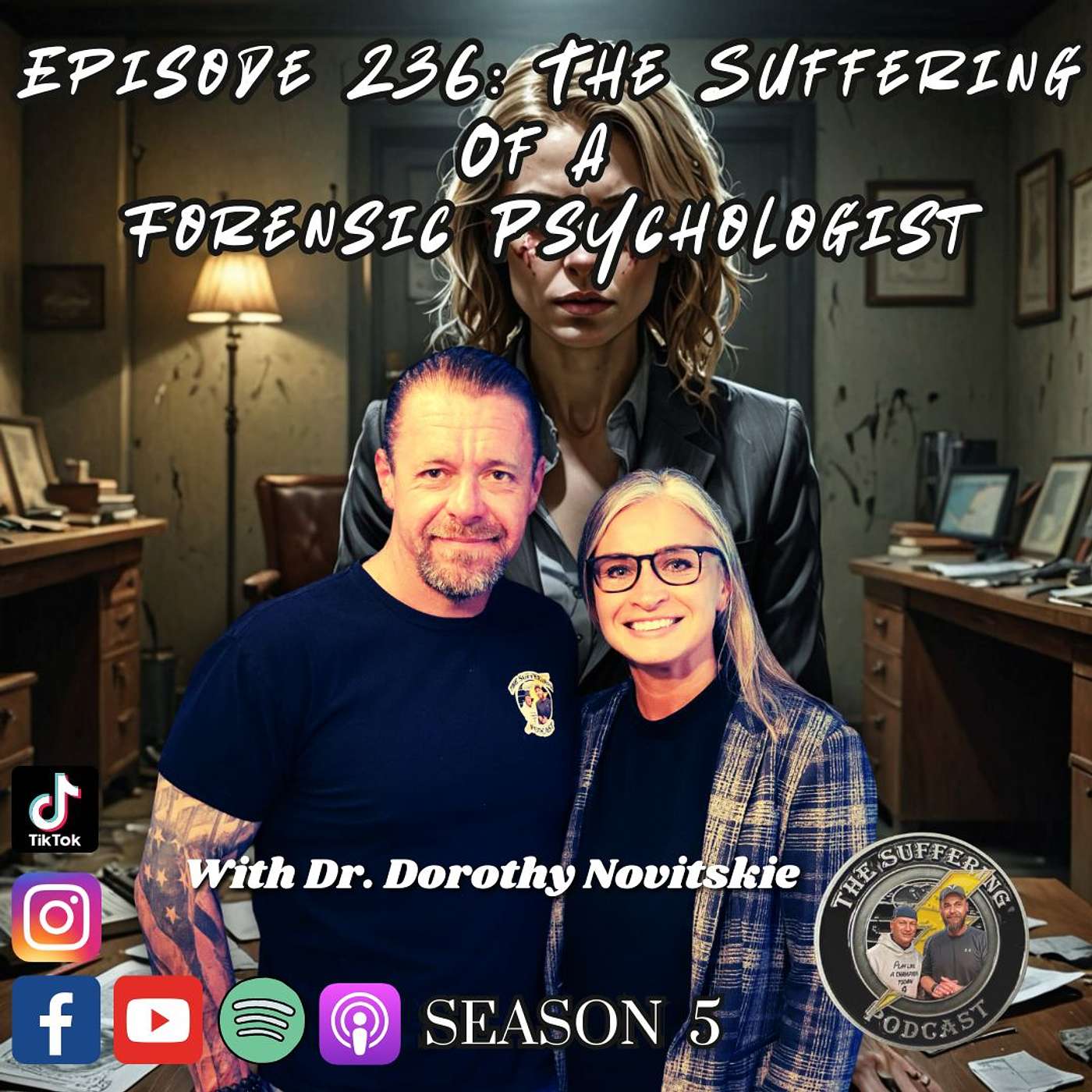 Episode 236: The Suffering of A Forensic Psychologist with Dr. Dorothy Novitskie