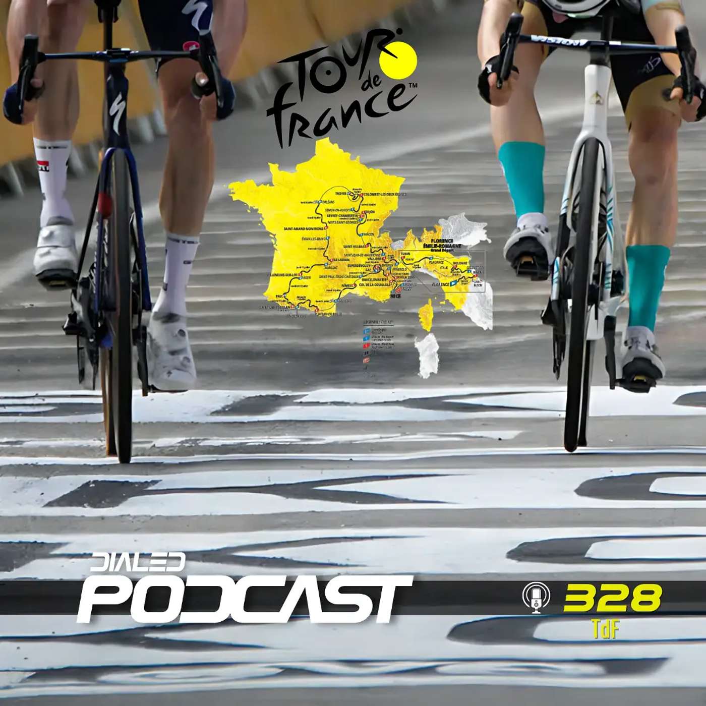 Dialed Podcast 328 - TdF stuff: Cavendish to get 35? Pogačar's race to lose? episode artwork