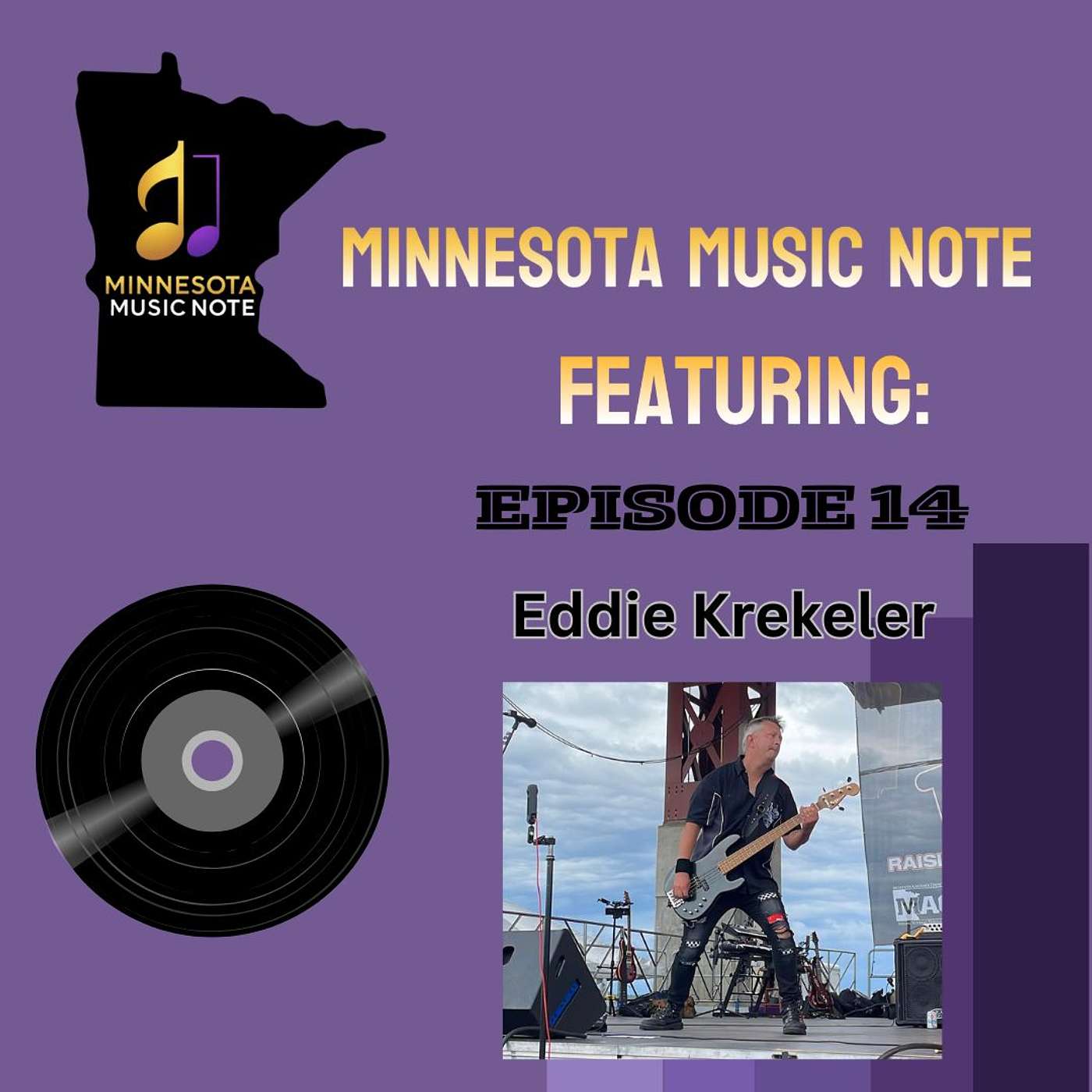 MN Music Note - Ep14 - Eddie Krekeler - Church and Rock N Roll episode artwork