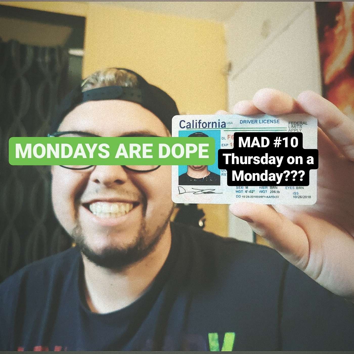 MAD #10 Thursday on a Monday???