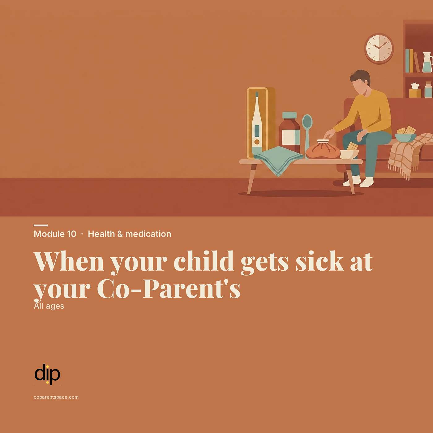 When your child gets sick at your Co-Parent's | CoParentSpace episode artwork