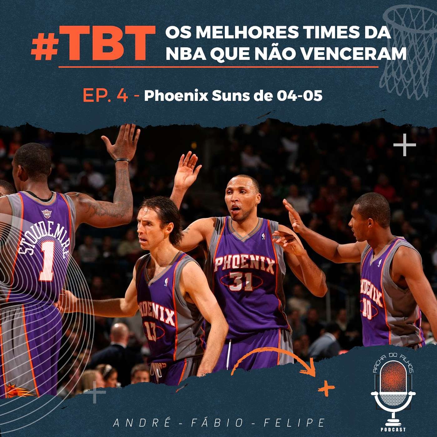TBT: Os melhores times da NBA que não ganharam - Phoenix Suns 04/05