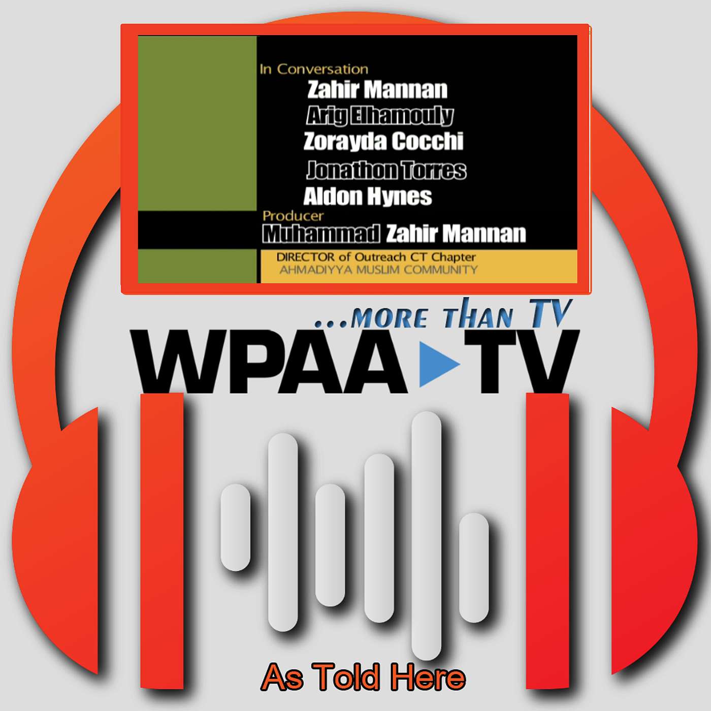 As Told Here | More than TV | WPAA-TV | In studioW
