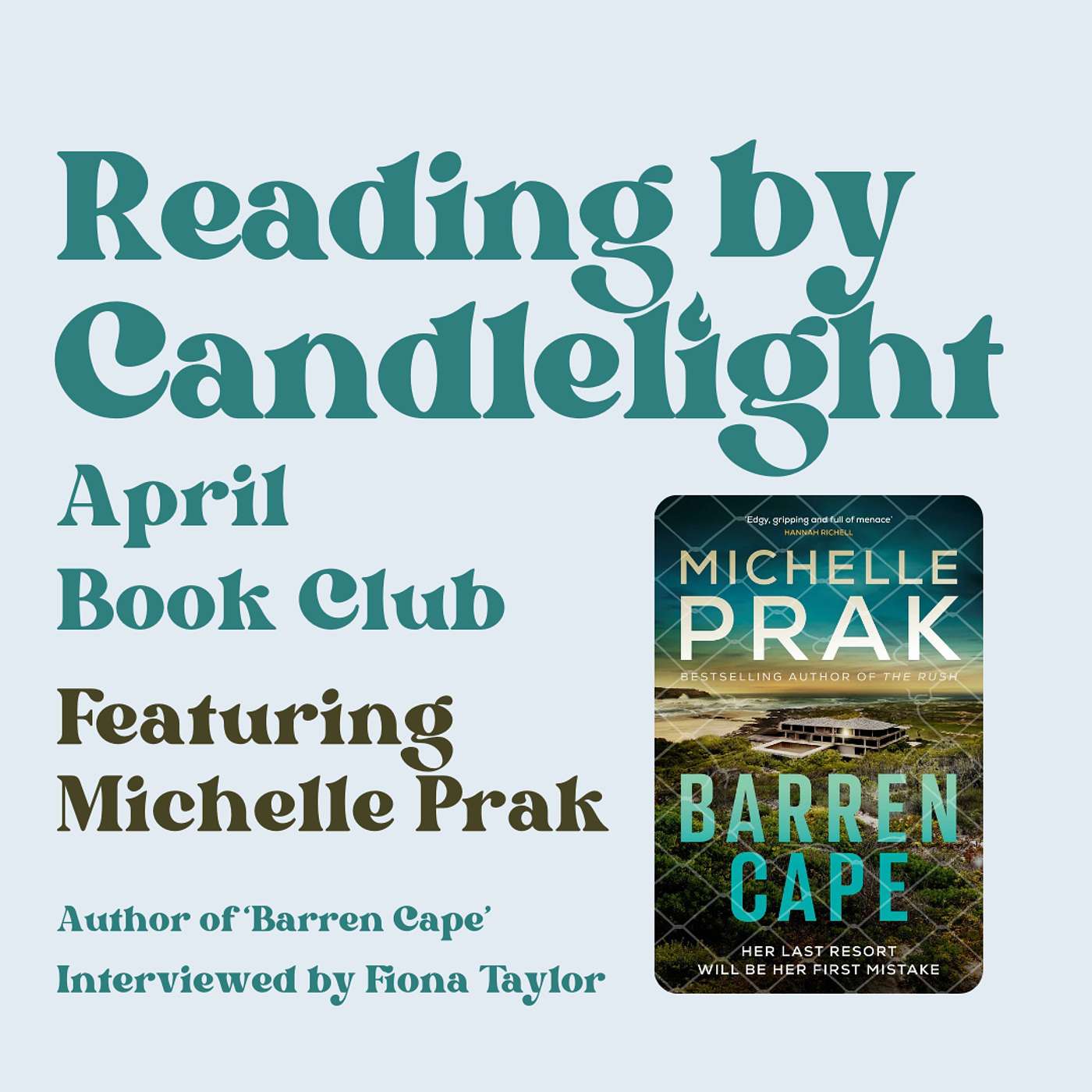 Reading By Candlelight Book Club