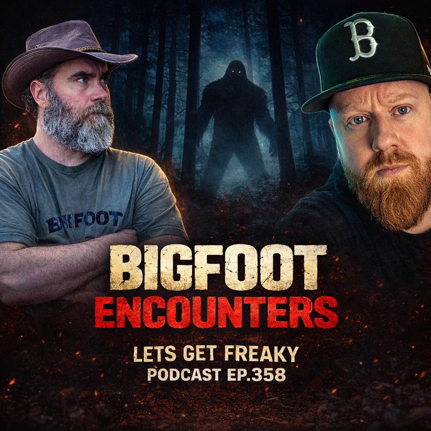 Three Giants Watching with Daniel Benoit | East Coast Bigfoot Researchers Organization | EP: 358
