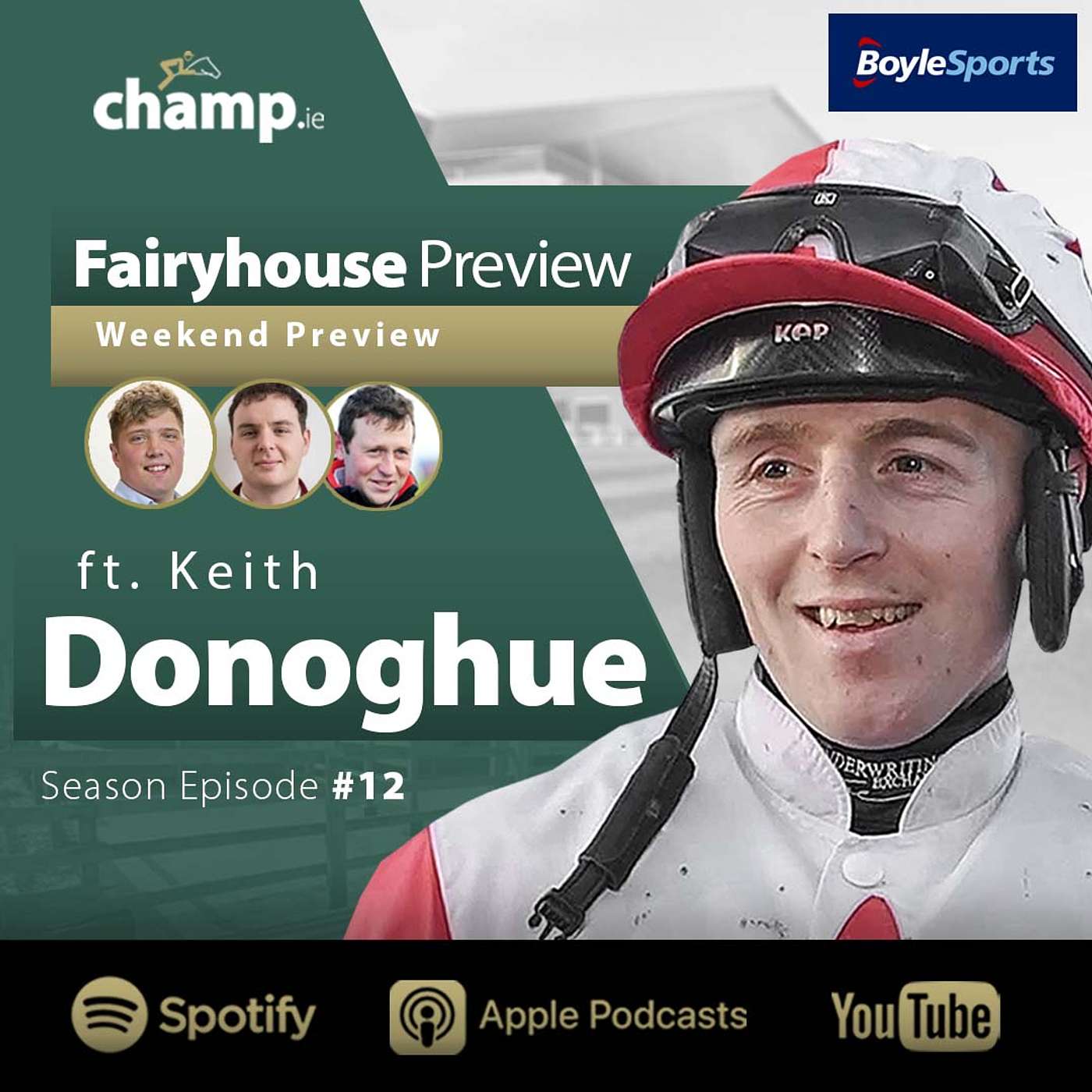 FAIRYHOUSE, SANDOWN & AINTREE PREVIEW Ft. Keith DONOGHUE | Horse Racing | Podcast | Weekend Tips 🏇 episode artwork
