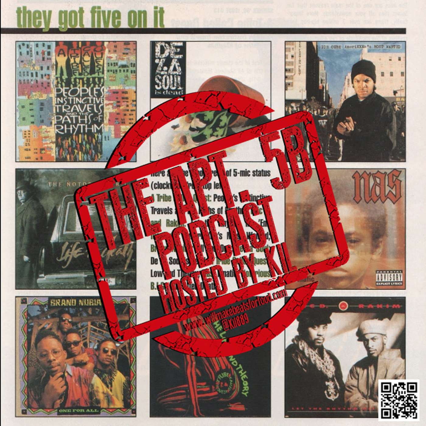 Apt. 5B Podcast Hosted by Kil: What Are The Last 5 Albums You Gave 5 Mics To?!?!? episode artwork