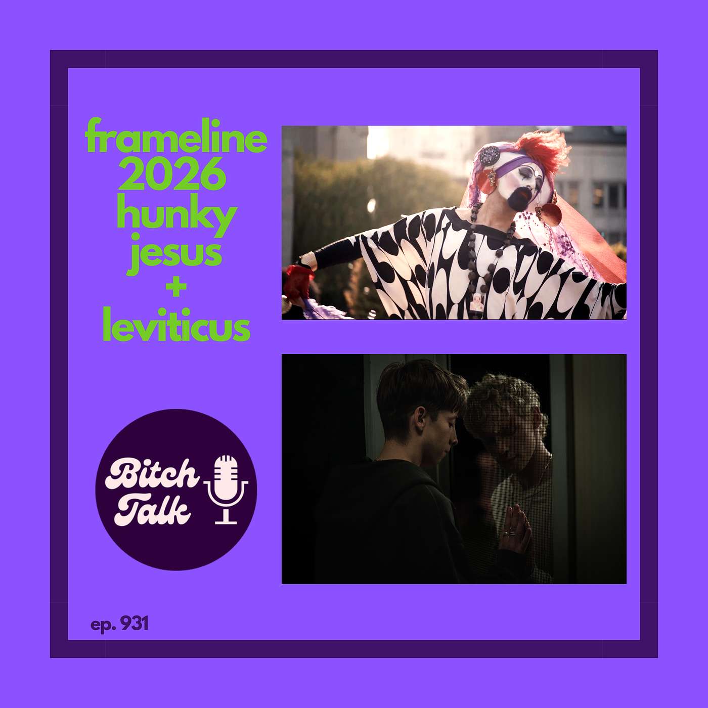 Frameline 2026 - Hunky Jesus and Leviticus episode artwork