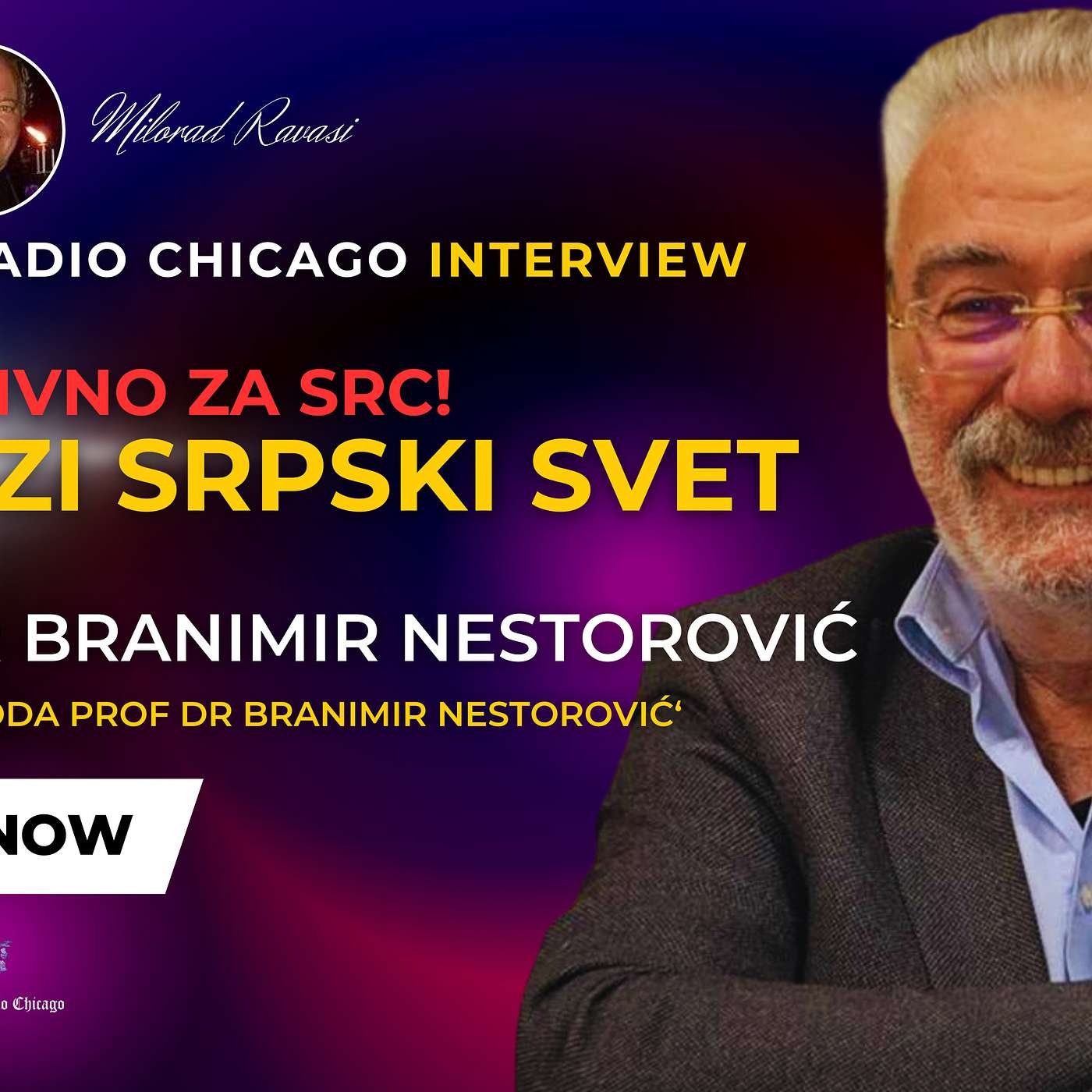 EKSKLUZIV ZA SRC! PROF DR BRANIMIR NESTOROVIĆ - DOLAZI SRPSKI SVET 02.23.24