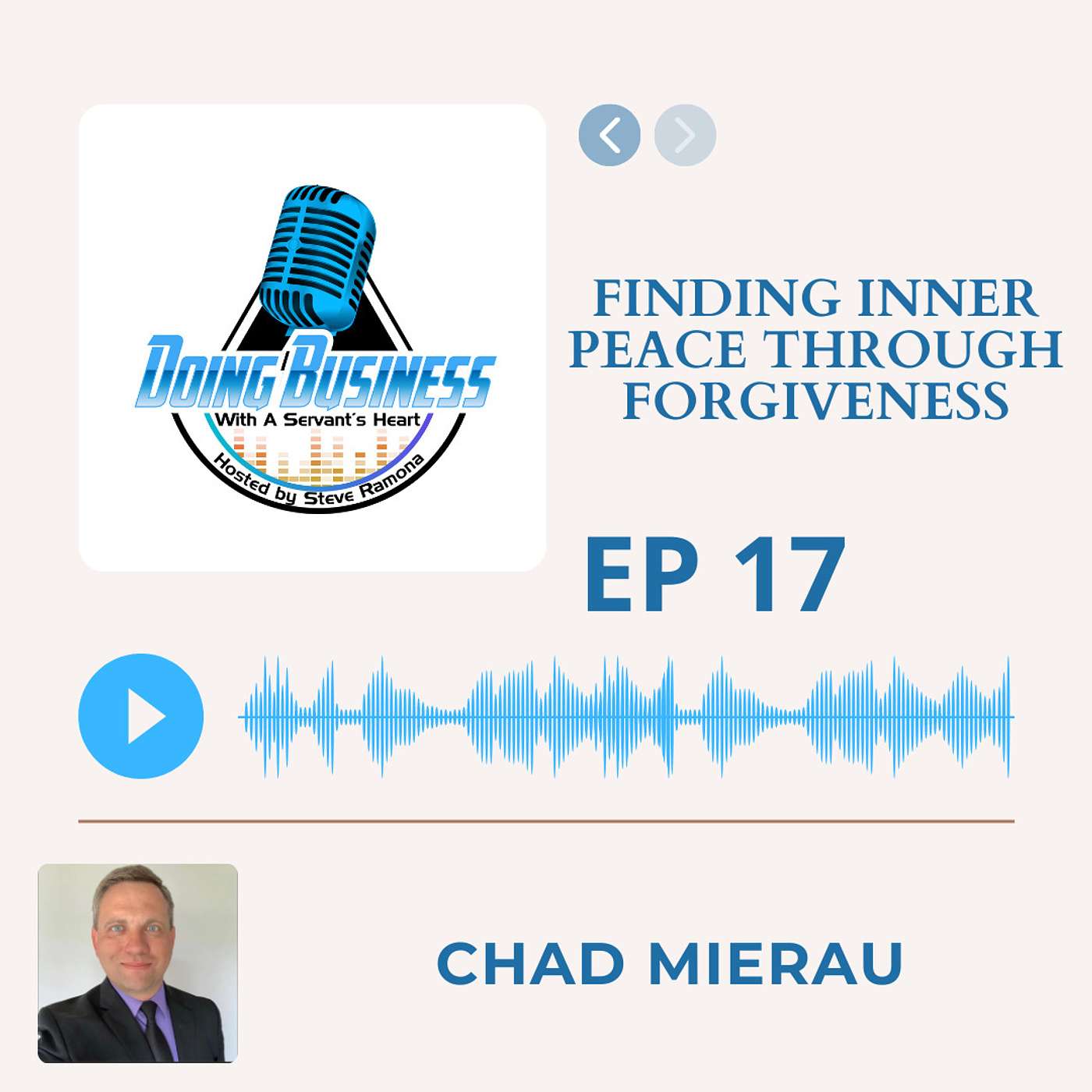 Finding inner peace through forgiveness - Chad Mierau - Author of Surviving the Crash