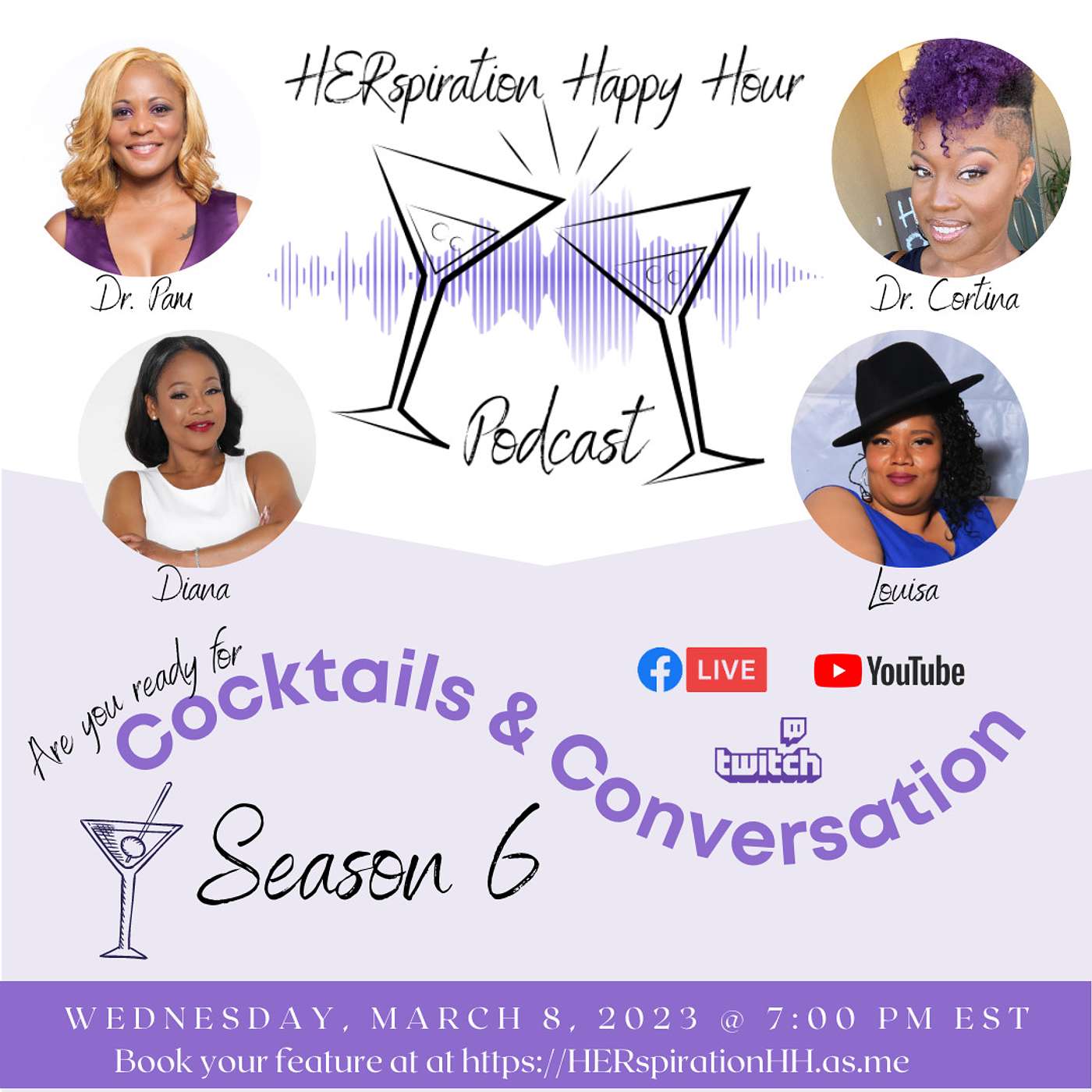Herspiration Happy Hour, Season 6, Eps. 10: The Culture War over SNAP and "Woke" Policies episode artwork