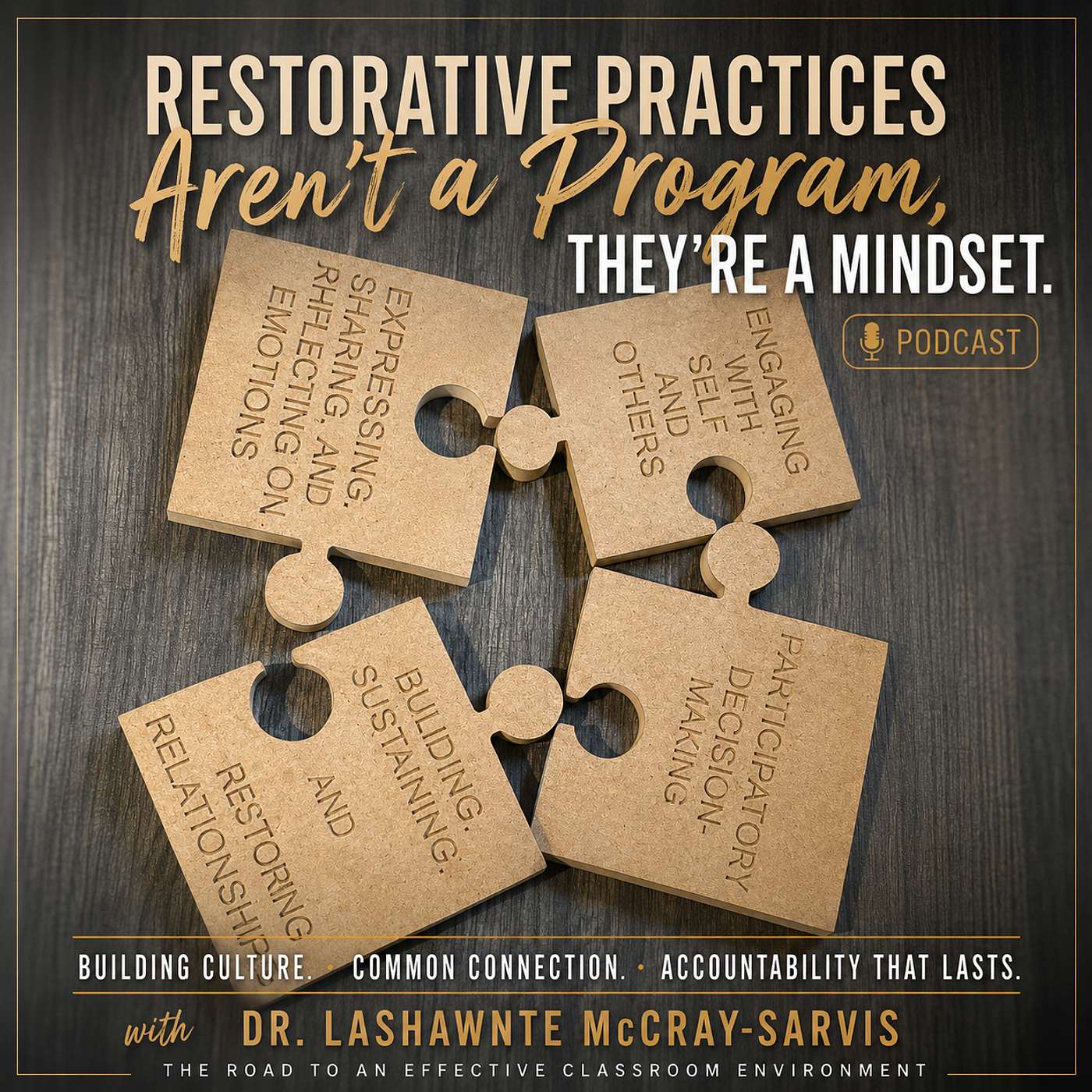 Restorative Practices Aren't a Program, They're a Mindset: Building Culture, Connection, and Accountability That Lasts episode artwork