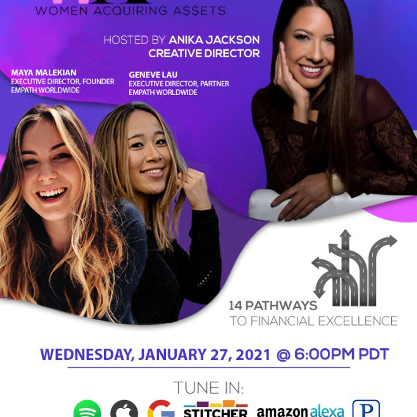 Empath Worldwide Executive Directors, Geneve Lau and Maya Malekian Empath Worldwide Executive Directors, Geneve Lau and Maya Malekian