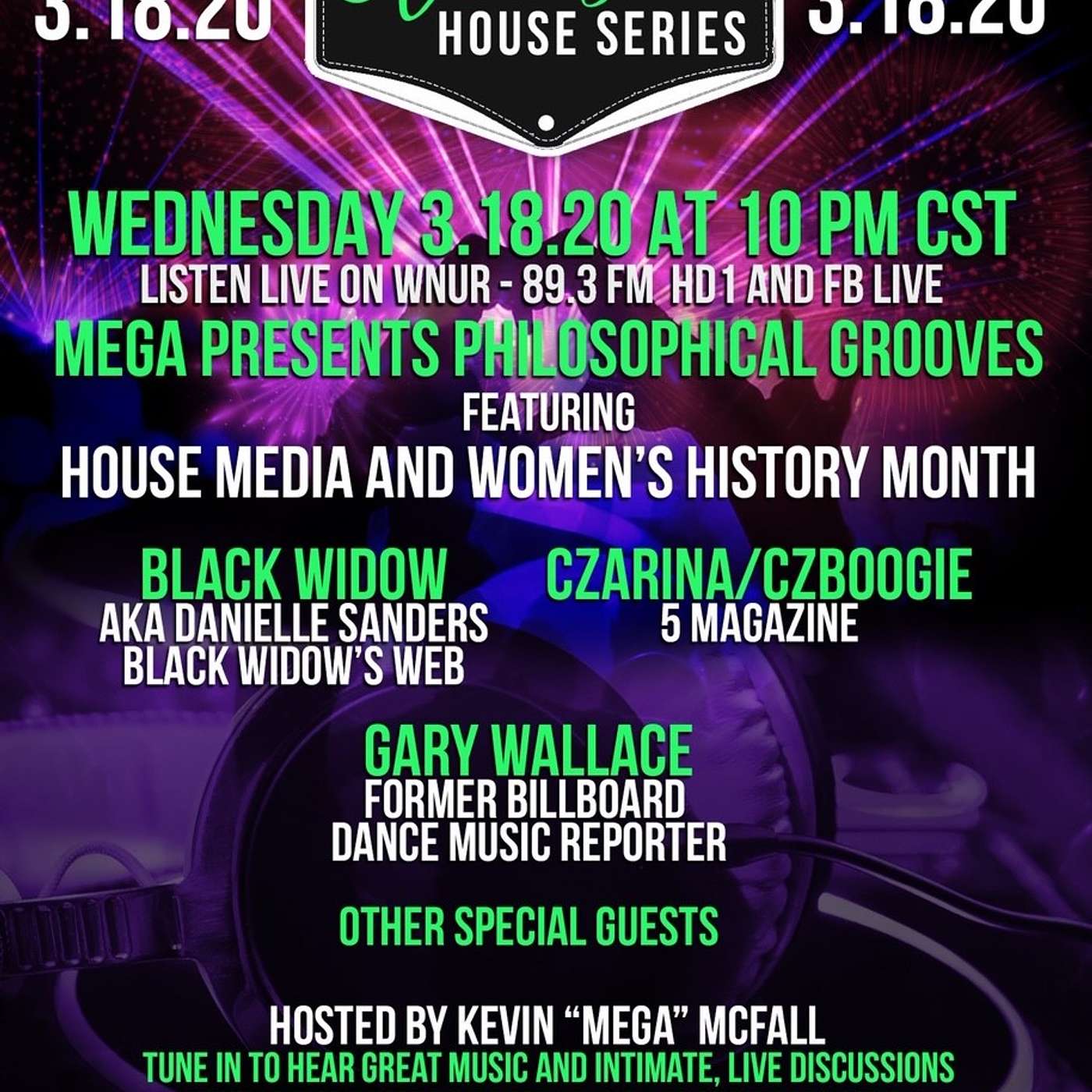Kevin McFall shares the stories of #HouseMusic Media w/Black Widow/CZ Boogie and Gary Wallace