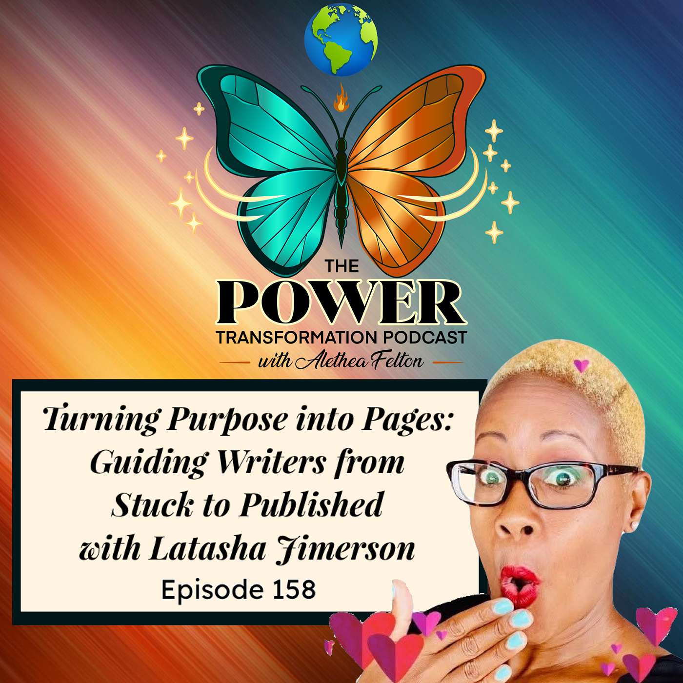 158. Turning Purpose into Pages: Guiding Writers from Stuck to Published with Latasha Jimerson