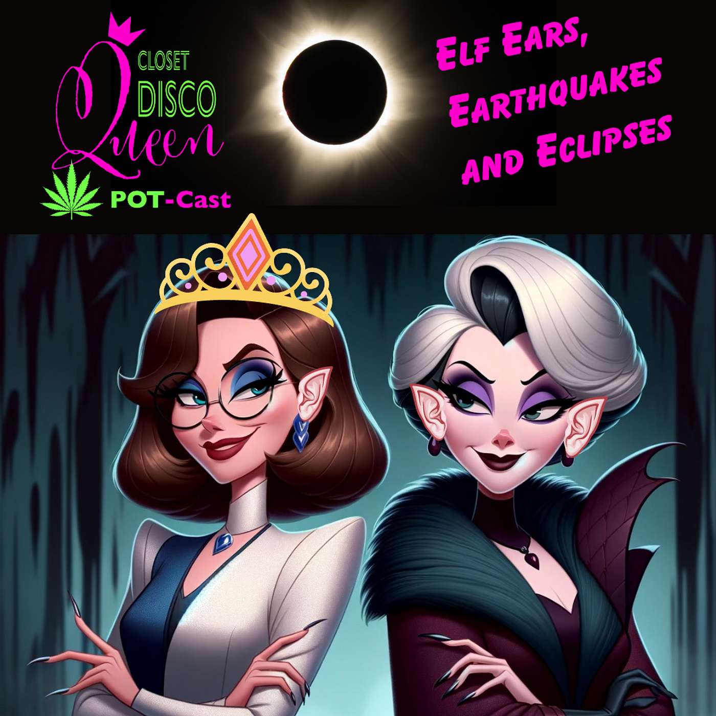 Cannabis, Hot Flashes & Hell-Raising for Women Over 50 | Elf Ears, Earthquakes and Eclipses episode artwork