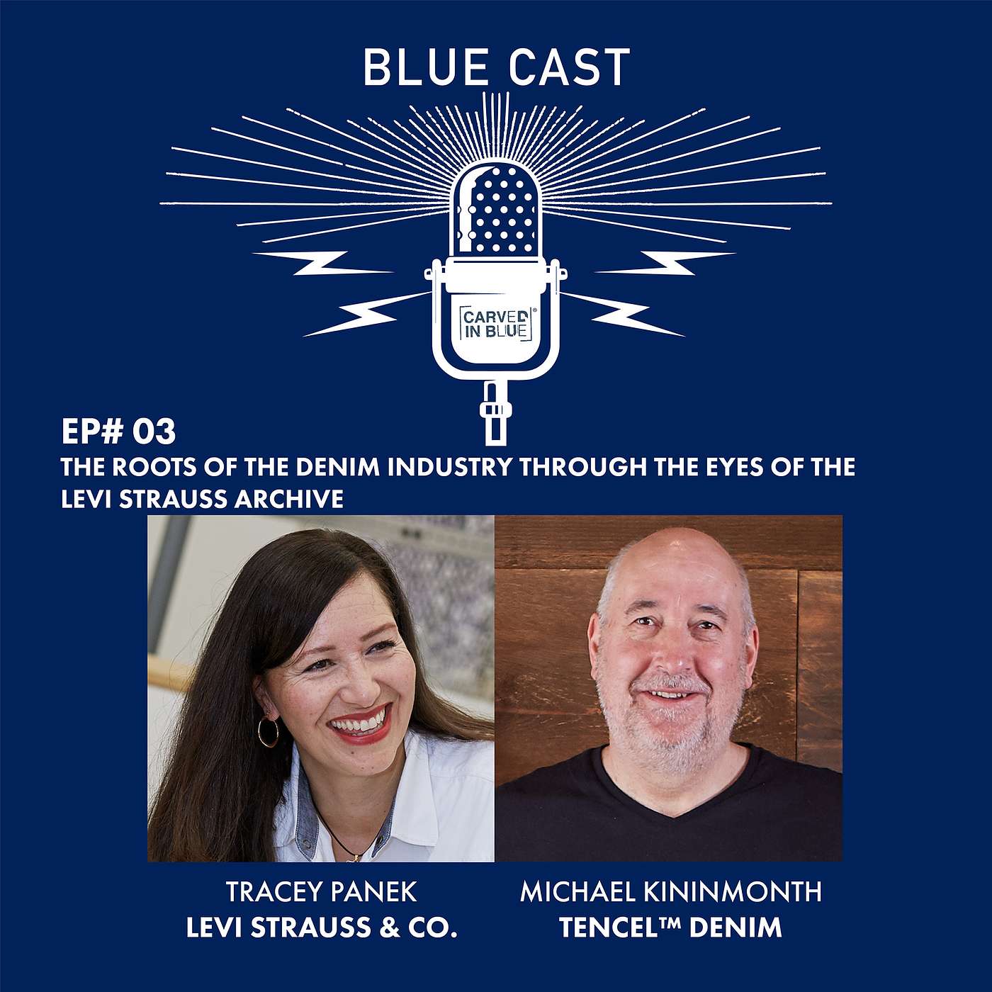 BLUE CAST by TENCEL™  / CARVED IN BLUE®