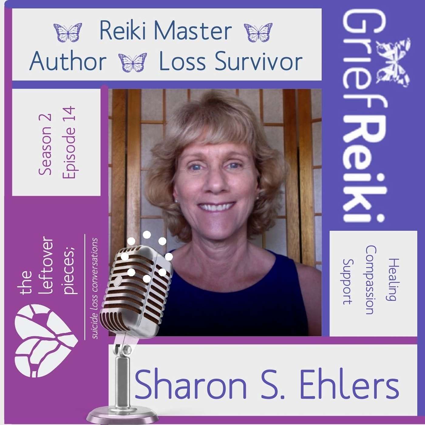 Sharon Ehler's; Grief Reiki Founder & Author