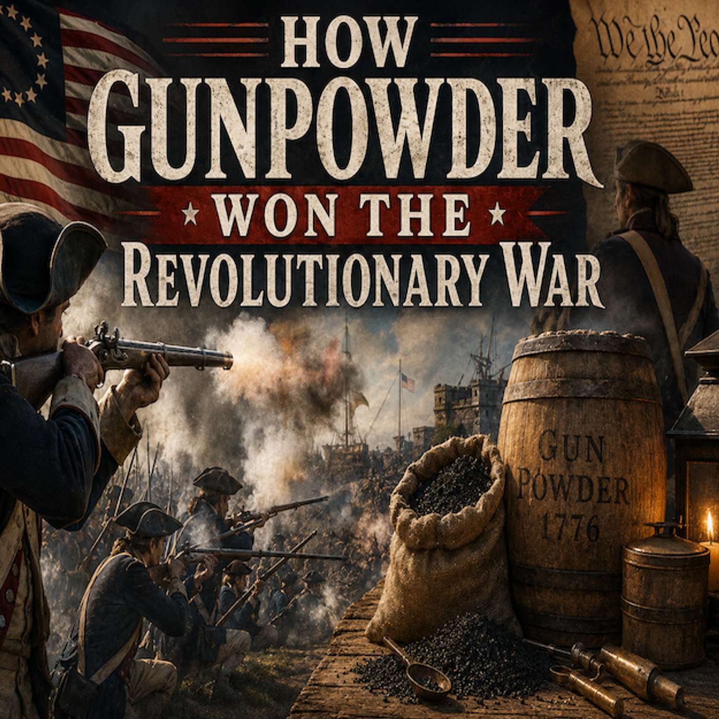 How Gunpowder Won the Revolutionary War episode artwork