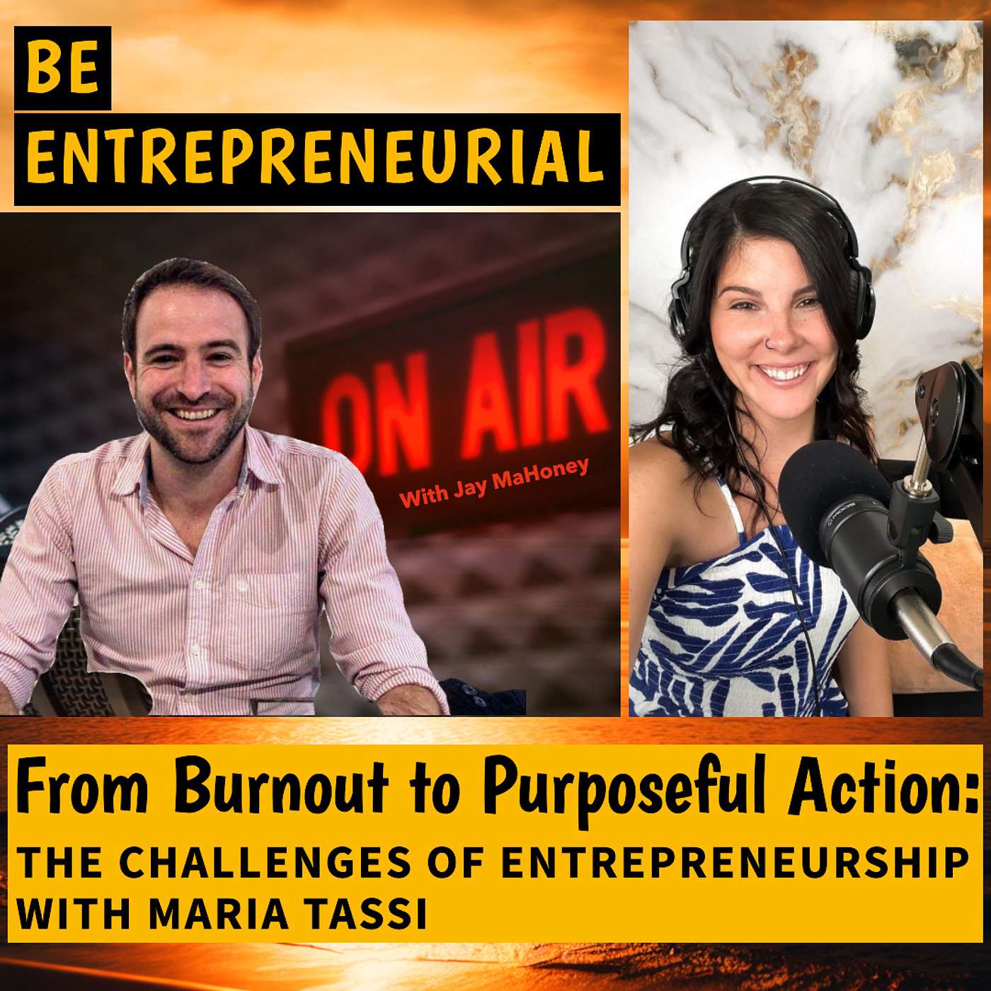 From Burnout to Purposeful Action: Embracing the challenges of entrepreneurship with Maria Tassi, Co-Founder of the Social Snippet episode artwork