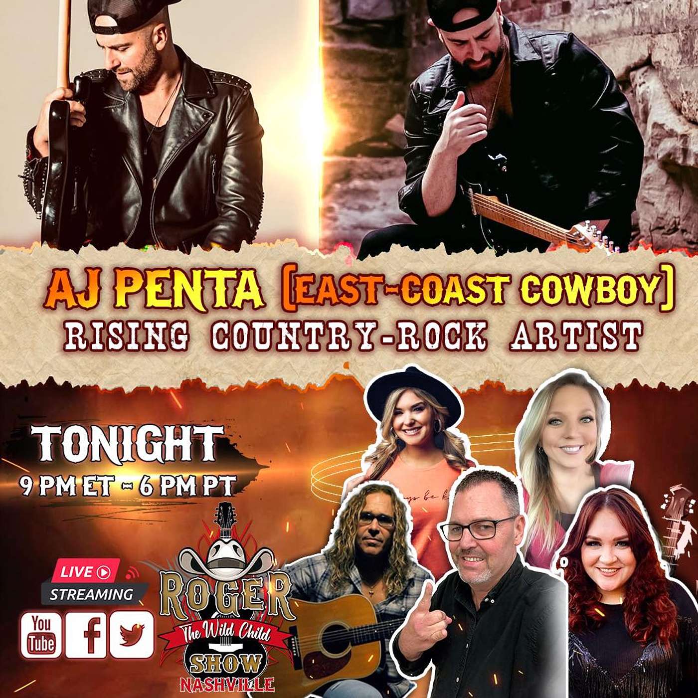Nashville: AJ Penta aka East Coast Cowboy