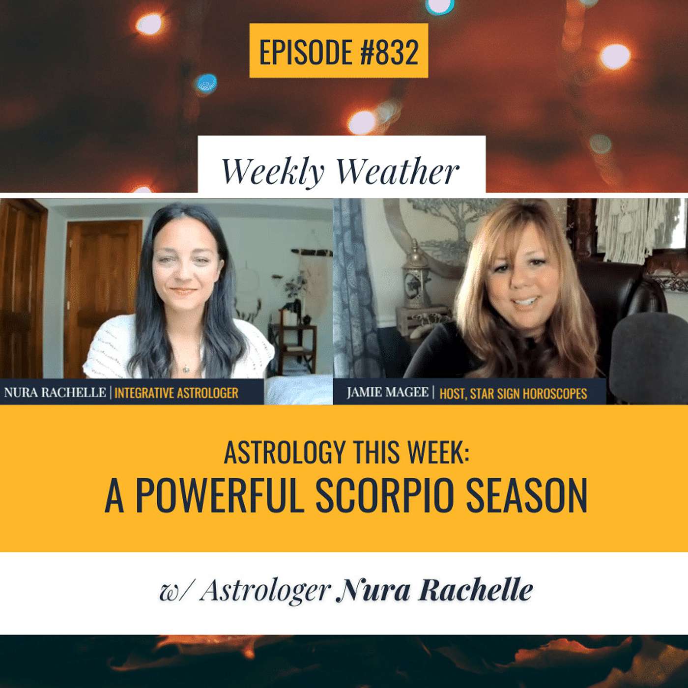 [WEEKLY ASTROLOGICAL WEATHER] Astrology This Week: A Powerful Scorpio Season w/ Astrologer Nura Rachelle