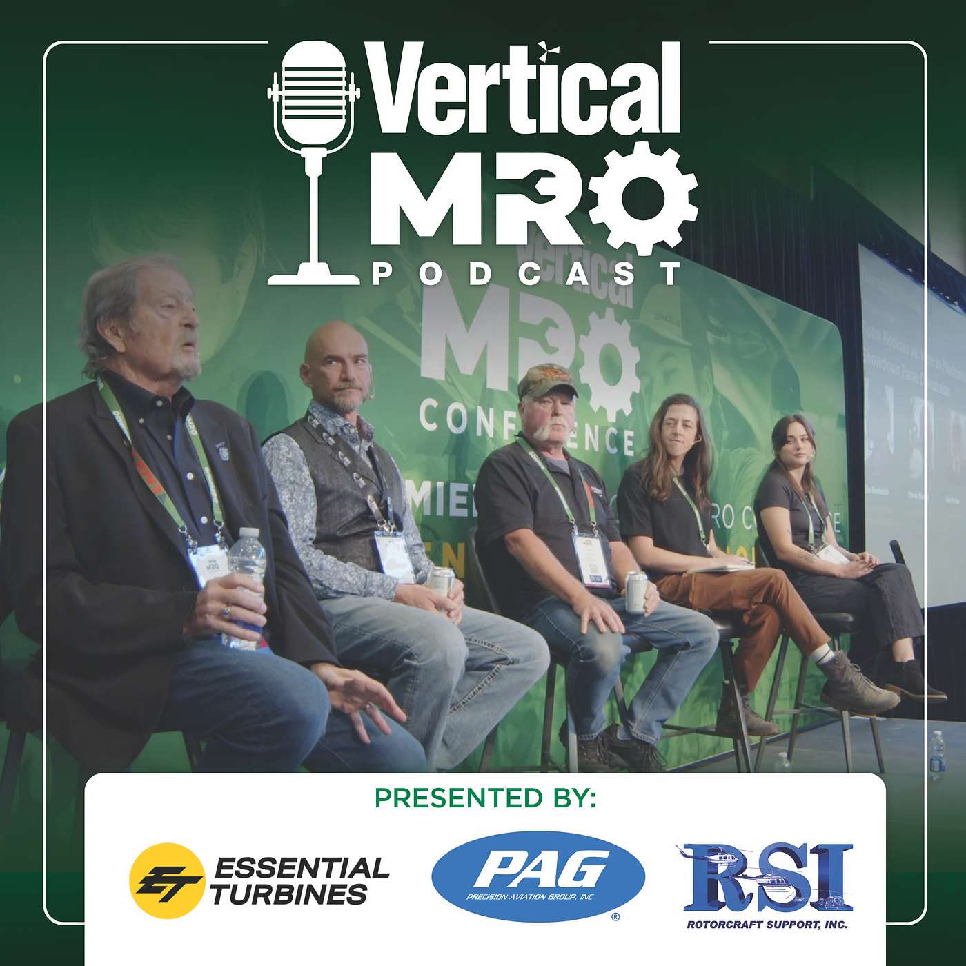 Episode 83: Rotor Rookies vs Veteran Mechanics live panel at the MRO Conference