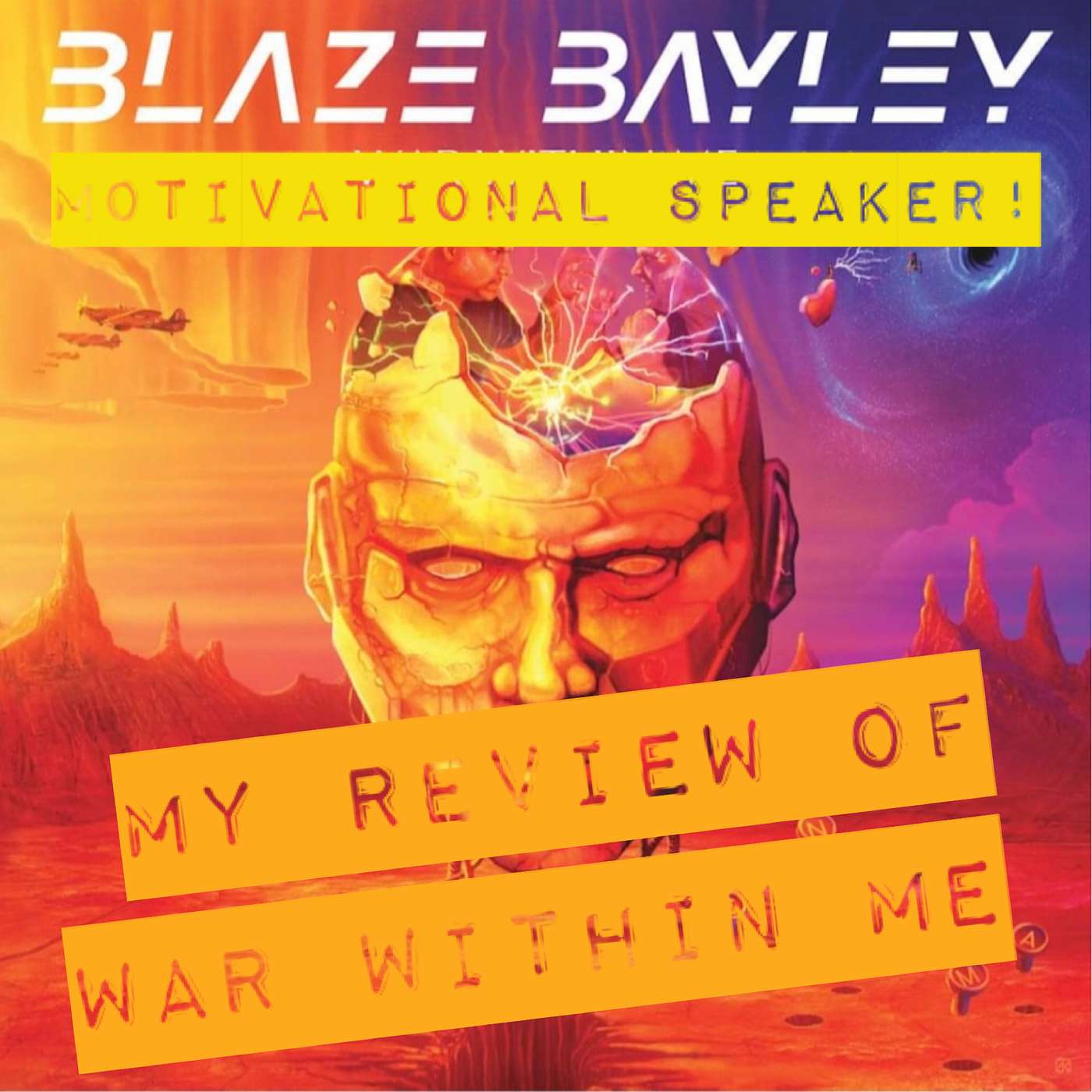 Blaze Bayley, Motivational Speaker! My Review of War Within Me!