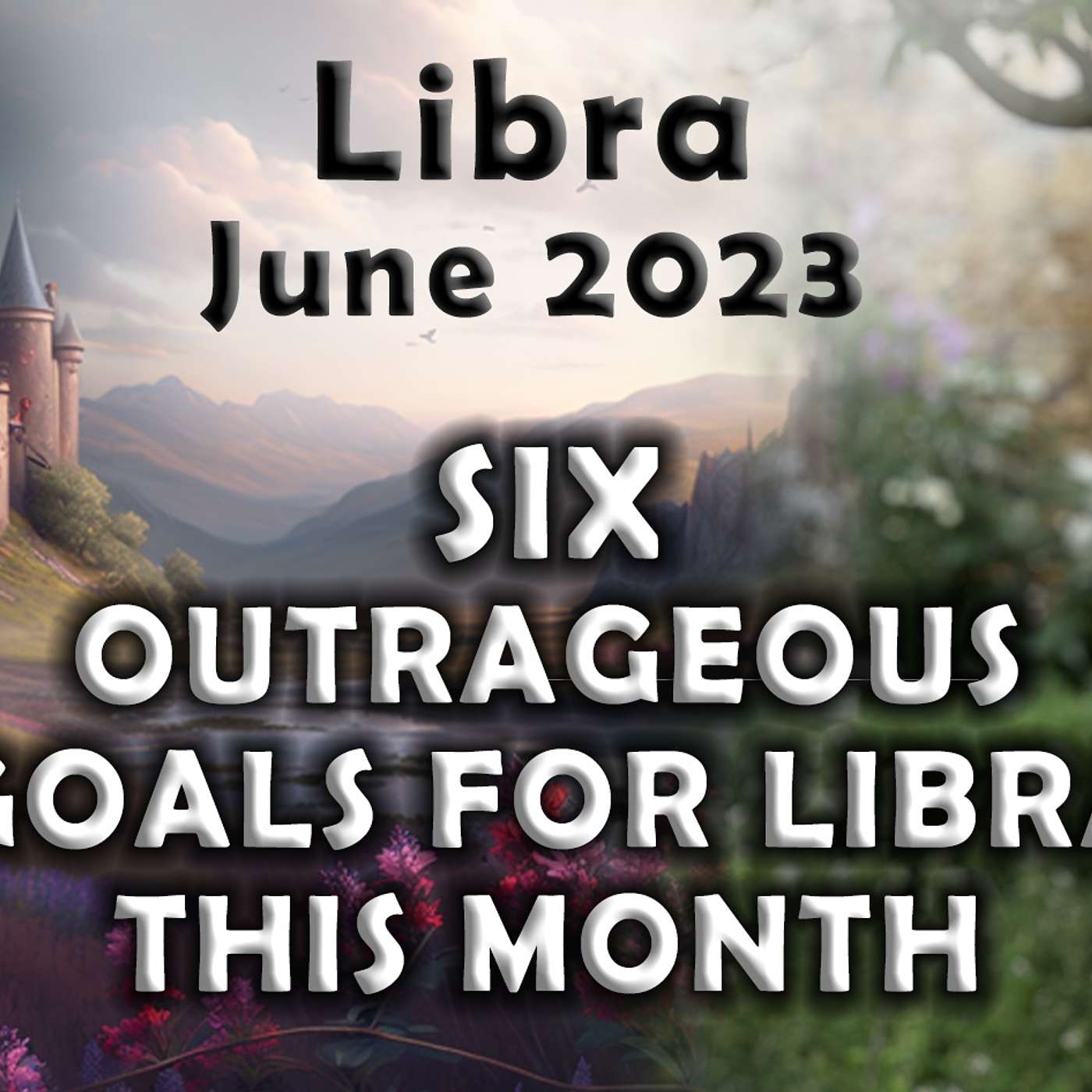 Libra June 2023 SIX OUTRAGEOUS GOALS FOR LIBRA THIS MONTH