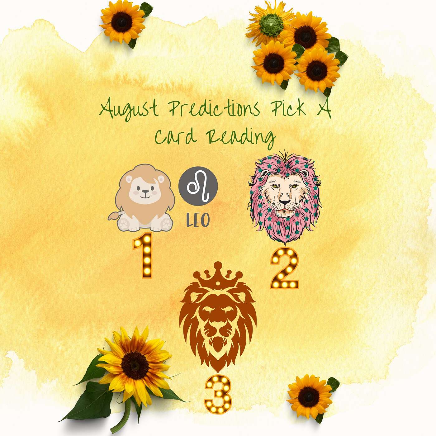 August Predications Pick A Card Reading Leo Symbol#2 episode artwork