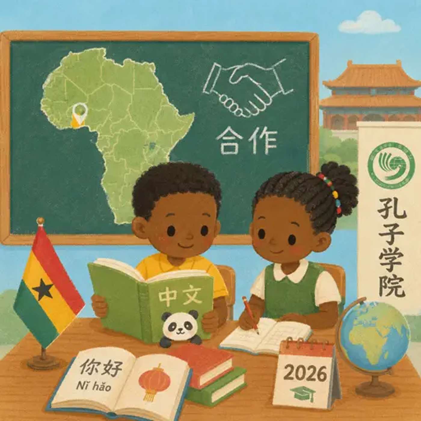 [HSK 3] 加纳小学生也学中文？ - Ghanaian Primary School Students Are Learning Chinese Too? episode artwork