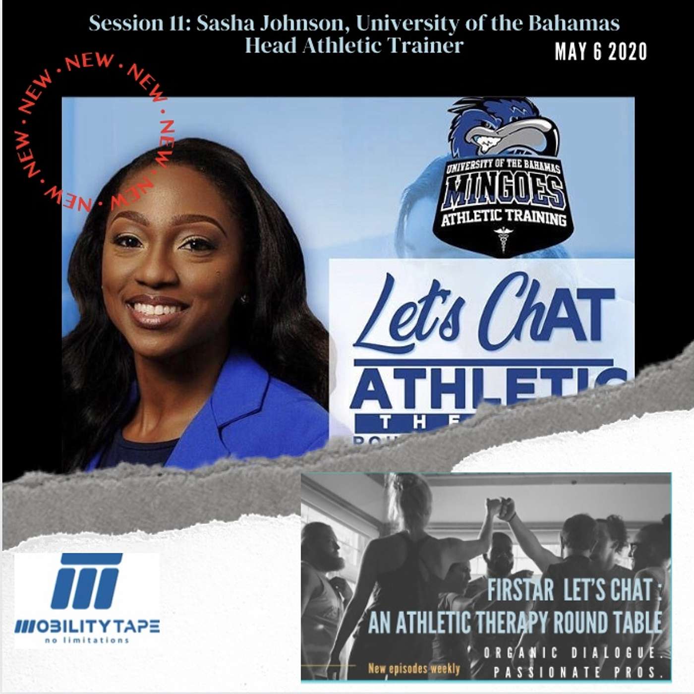 FIRSTAR Let\'s chAT: an Athletic Therapy podcast | Official Podcast of WFATT