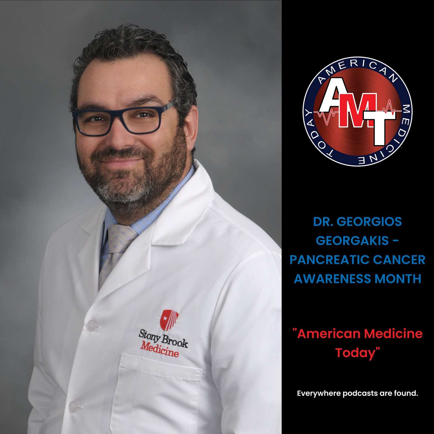 11/30/24 S11 E0375-  DR. GEORGIOS GEORGAKIS: PANCREATIC CANCER AWARENESS MONTH episode artwork