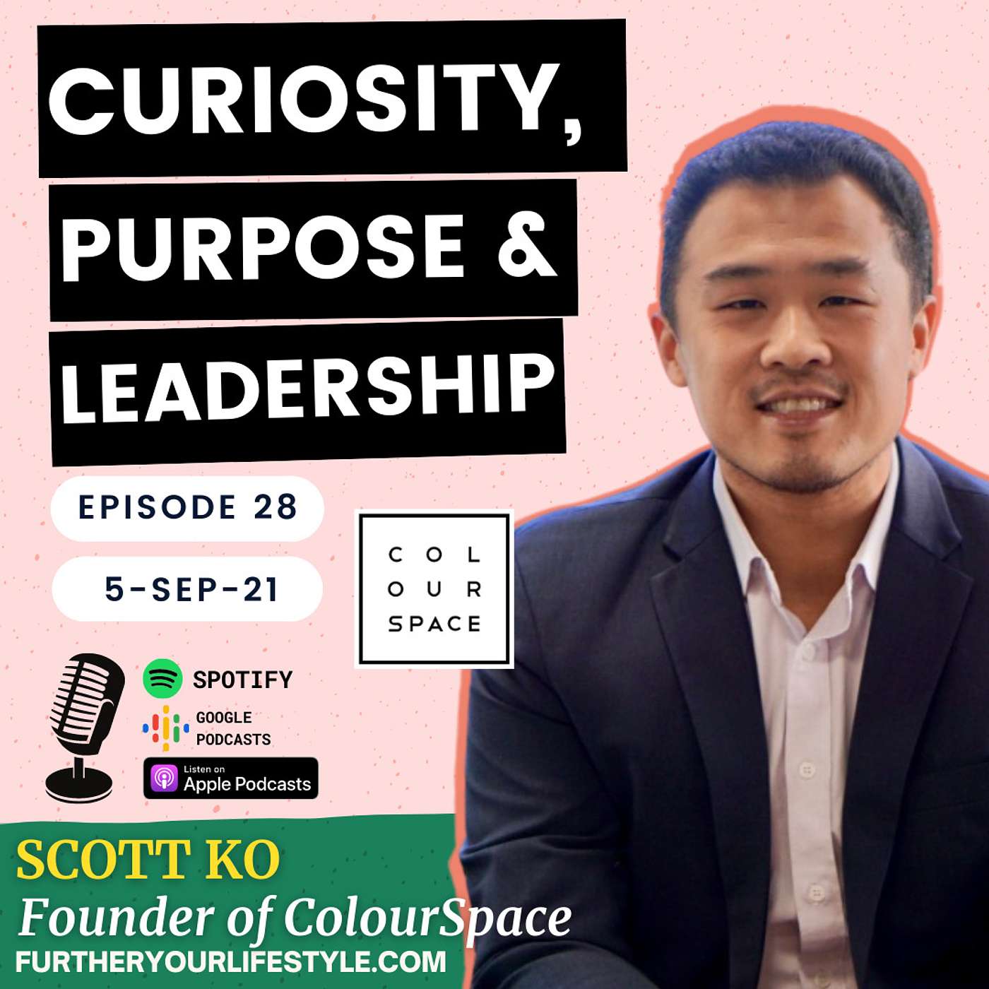 Ep.28 - Ft. Scott Ko - Curiosity, Purpose and Startup Learnings (Part 2) | Further Your Lifestyle Podcast
