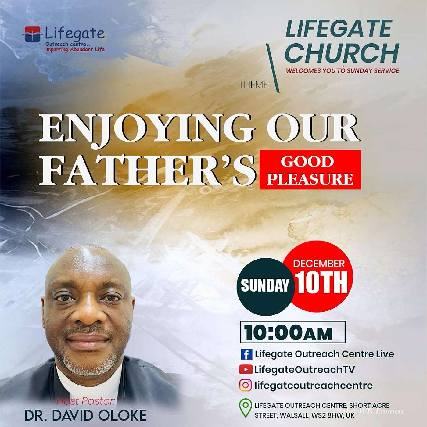 Enjoying our Father's good pleasure - Lifegate Church - 10.12.23